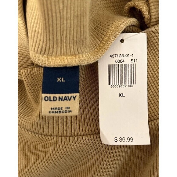 Old Navy Fitted Long Sleeve Mock Neck Rib Knit Mini Dress Size XL (16/18) - Picture 6 of 13